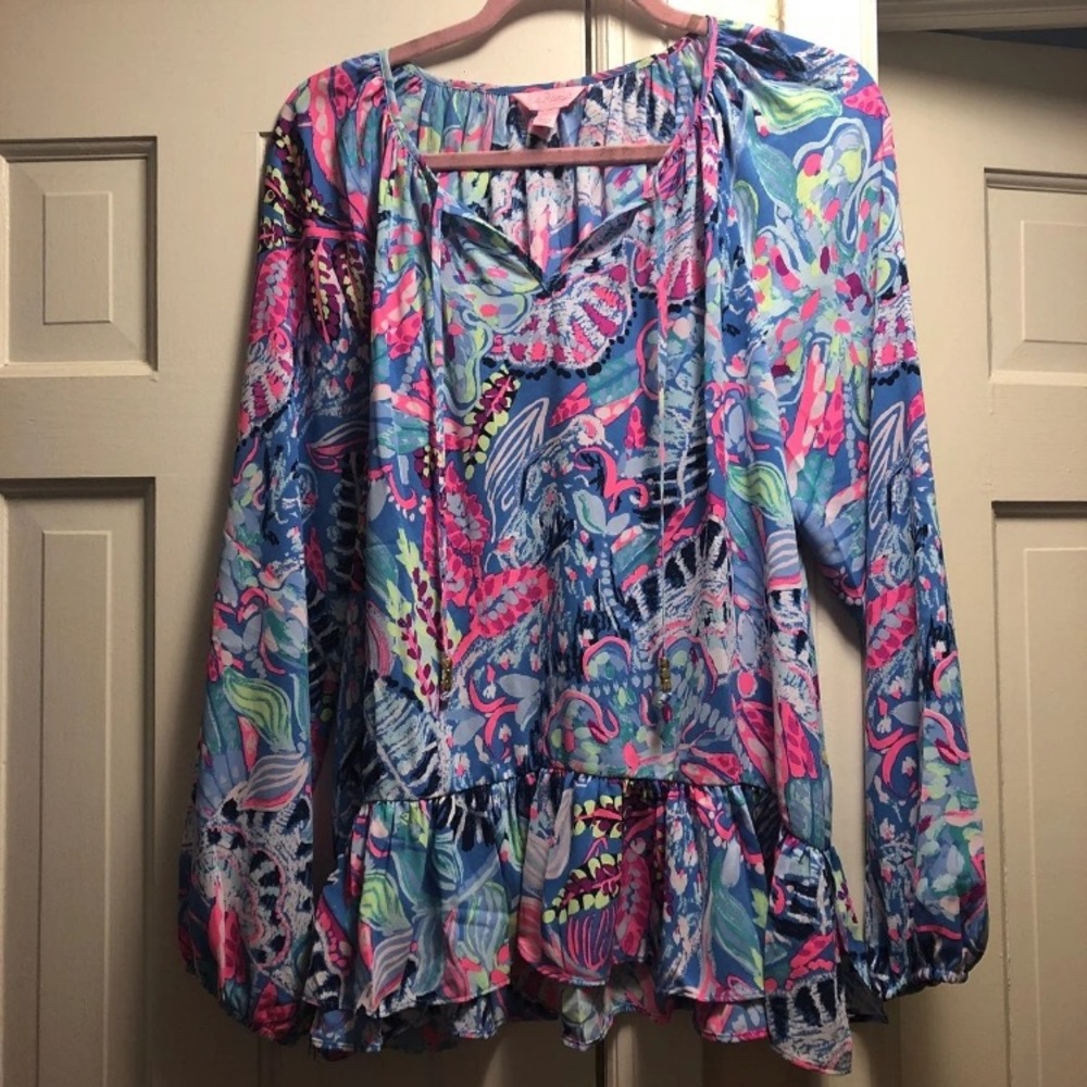 Lilly Pulitzer Tensley Blouse